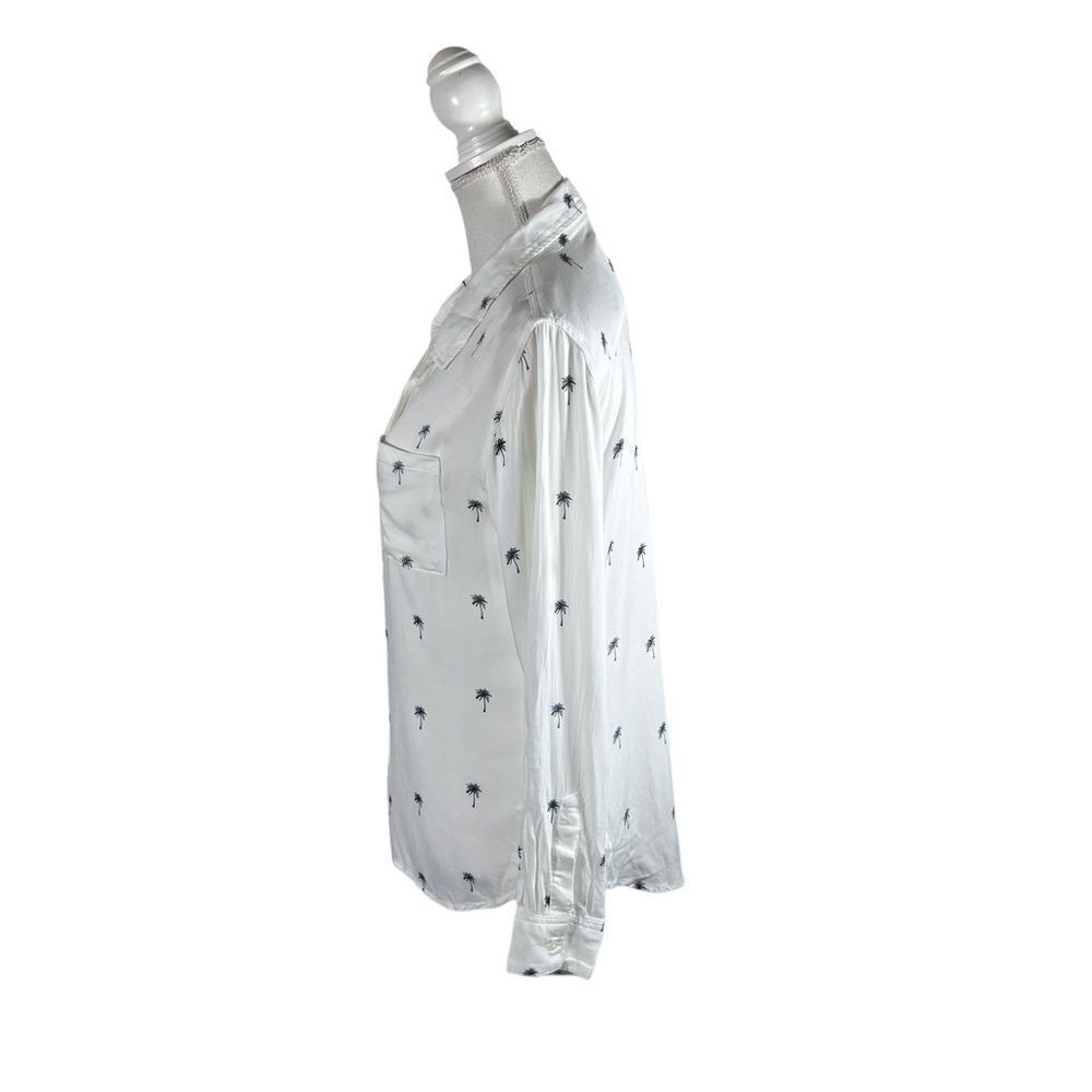 Rails Charli Palm Tree Print Button Up Blouse - image 6
